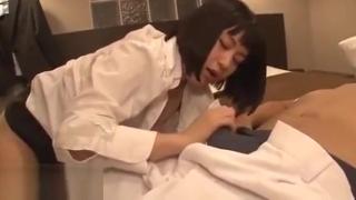 Amante Japanese massage with hot lady in pantyhose Parody