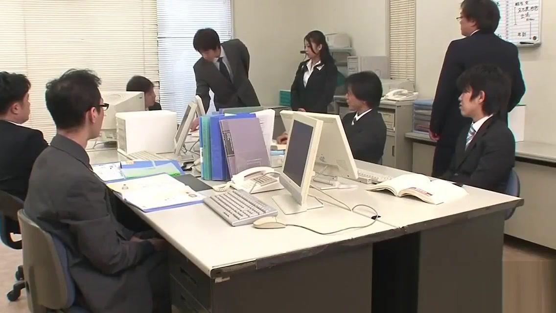 Busty office lady gets a gangbang from her peers fbjav - 2