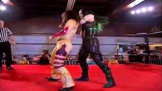 Amatuer (Women Wrestling) Dark Angel Sarah Stock vs MsChif Bj