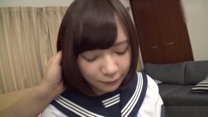Shaved Pussy  Japanese schoolgirl Ichijou Mio gets pussy massively creamed HollywoodGossip - 1