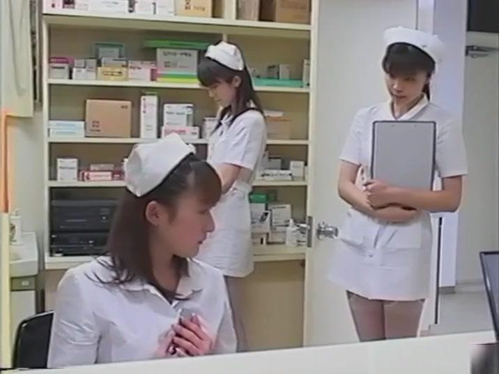 Japanese AV model is one hot lesbian nurse - 1