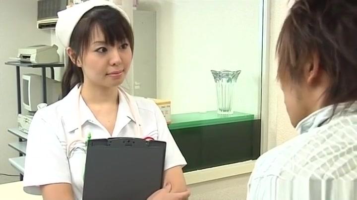 Arousing Asian babe, Ai Takeuchi is one horny nurse at work - 1