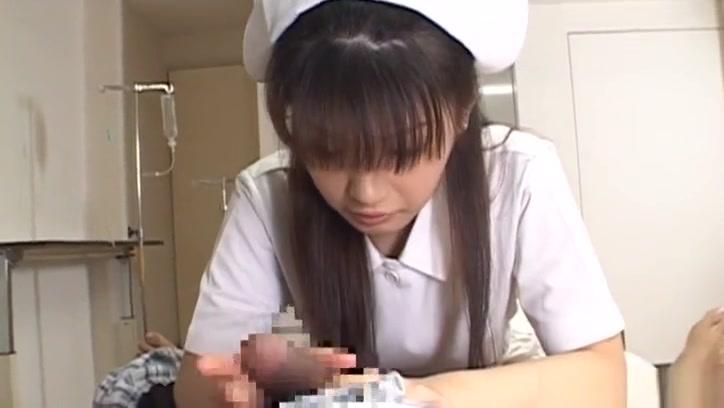 Akane Oozora, naughty Asian nurse in pov blowjob action - 2