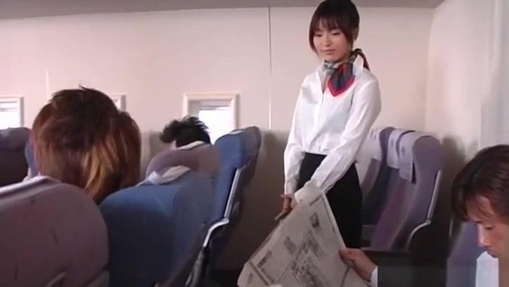 Hikaru Koto, Asian stewardess gives hot cosplay blowjob - 2