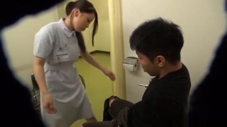 Polish  Sizzling hot Japanese nurse gets her twat screwed Dick Sucking - 1