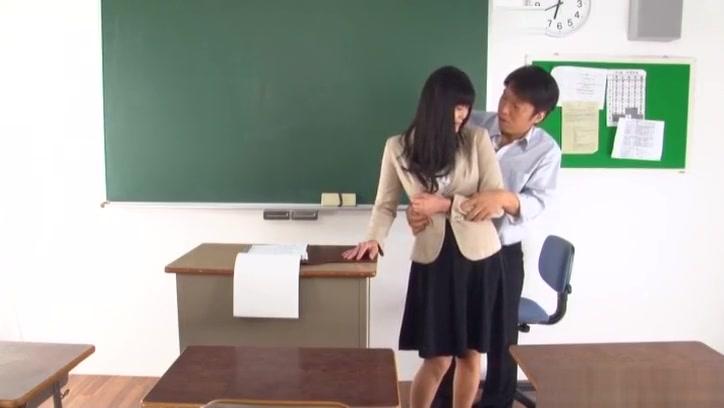 Sexy teacher Hirose Yoko gets nailed good - 2