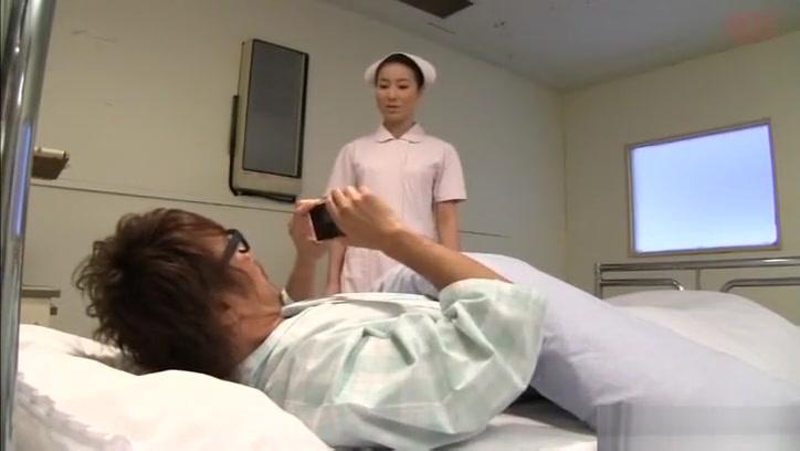 Hot Asian nurse is enjoying cock at work - 2