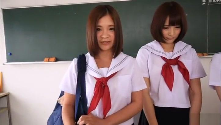 Dom  Superb Japanese schoolgirl group fuck with four beauties Webcamchat - 1