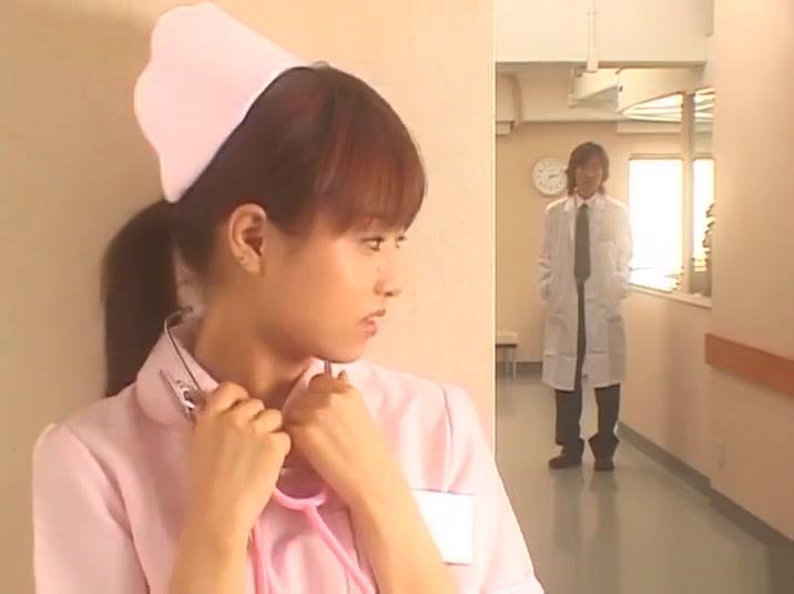Cartoonza  Japanese AV Model plays a sexy nurse getting fingered and fucked Mama - 1