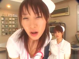 Leggings Japanese AV Model enjoys being a nurse and fucking with her patients Dirty-Doctor