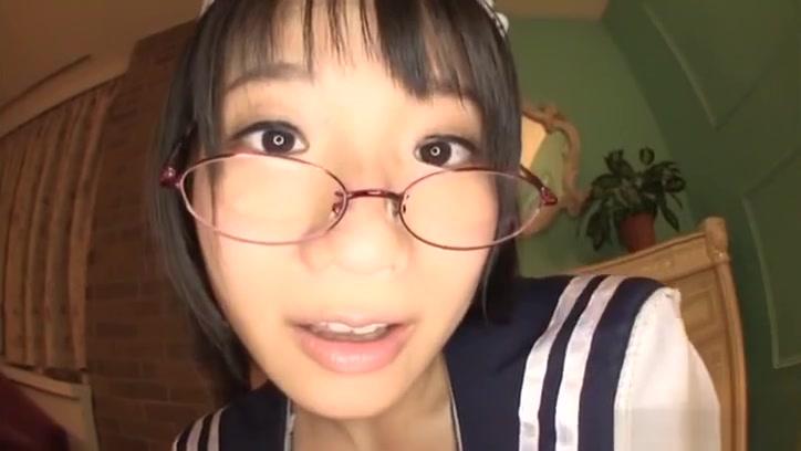 Hot Asian maid Kaho Shibuya gives out steamy blowies - 2