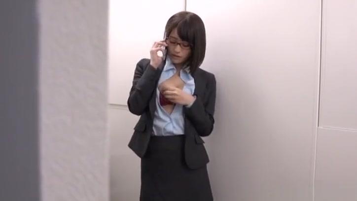 Stunning Ayane Haruna takes a hard pounding in the office - 2