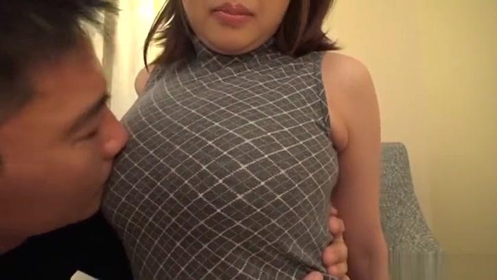 Transex Tittyfuck with her busty babe Kirishima Sakura Facials