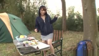 Point Of View Hasegawa Rui delivers a steamy blowjob outdoors Celebrity
