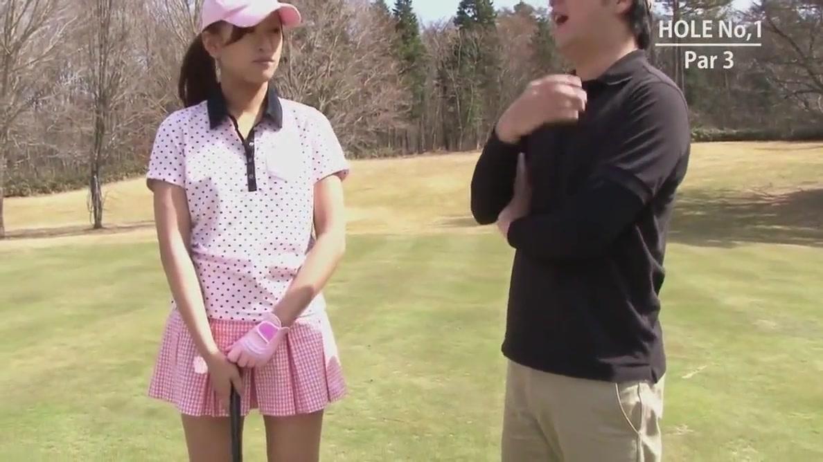Shesafreak  Asian slut takes it from behind in a golf course Assfucked - 1