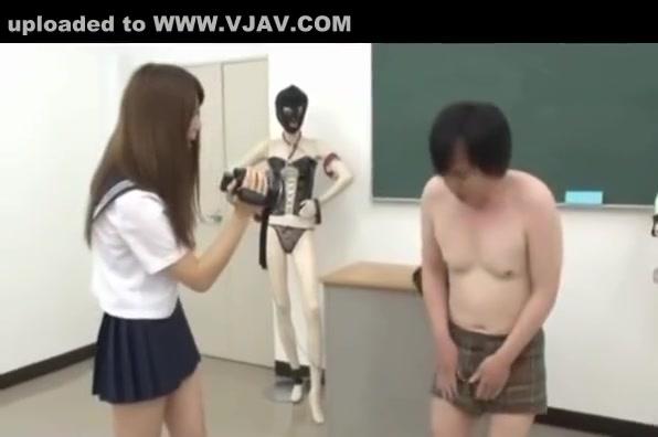 Celebrity Porn Japanese sailor suit fingering a guy's anal FapSet