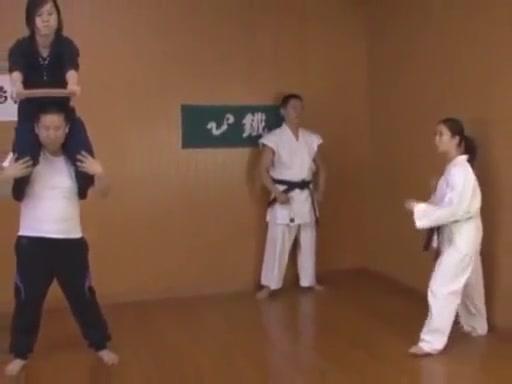 Naked Karate Training - 2