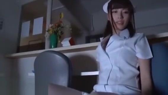 Japanese nurse best sex in white pantyhose - 1