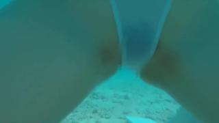 Edging Underwater Sex in Sexy White Outfit Pt1 Tia