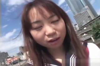 Gag Japanese schoolgirl upskirt in public part5 Swallowing
