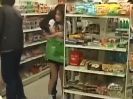 japanese girl fucked in shopping mall in public area - 2