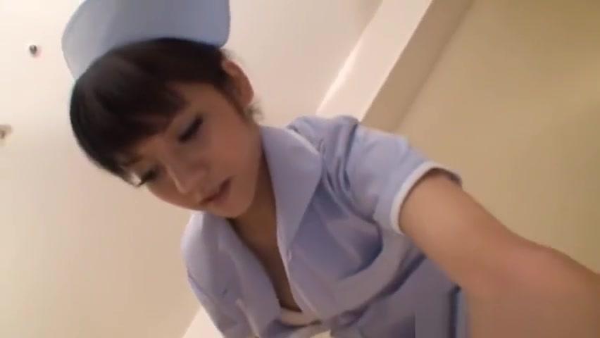 Super sexy Japanese nurses sucking part1 - 1