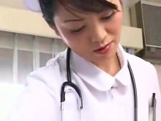 XNXX Japan nurses examine patients anus while pumping cock Creampies