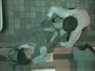 Gay Clinic Horny Japanese student couple fuck hard outside a building Hard Fucking