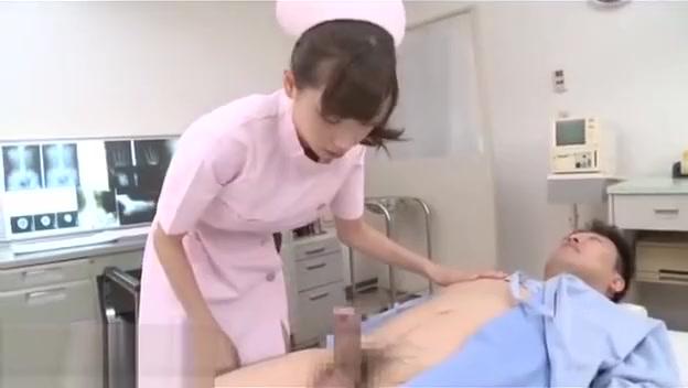 White Girl  Jav nurse with hairy pussy fucks a patient Zenra - 2