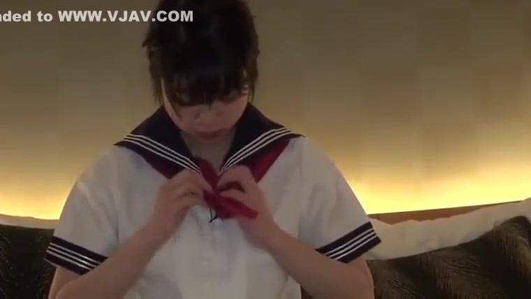 Cute Petite Japanese Teen Dressed In Schoolgirl Uniform & Fucked - 2