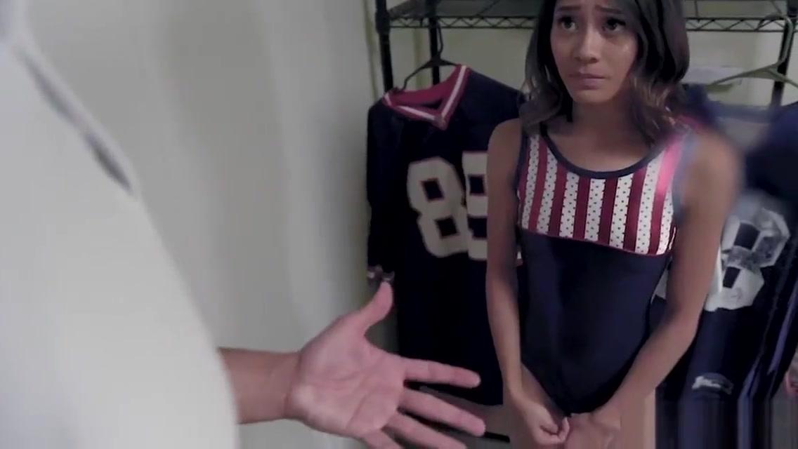 Family Roleplay Jasmine Grey is a tiny Asian teen that will do everything just to pass the cheerleader auditions.She fucks with the trainer and gets what she wants. Teen Fuck