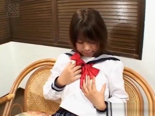 Oral Sex Japanese schoolgirl rubbing tits YoungPornVideos