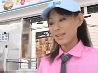 Gay Bukkakeboys Horny Asian girl gets horny in the store part1 Sexier