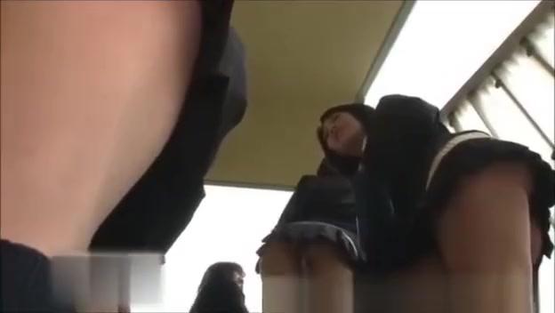 Peeking Hot Japanese Schoolgirls Upskirt and Asking to fuck - 2