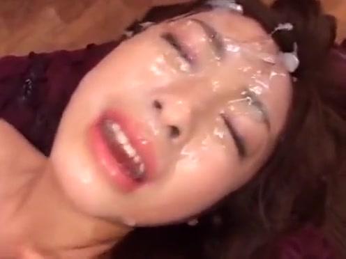 Bribe  Japanese girl gets cum all over face 6 Huge Cock - 1