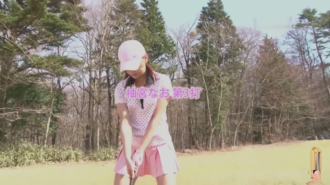 slutty japanese girl sucks cock and swallows on the golf course - 2