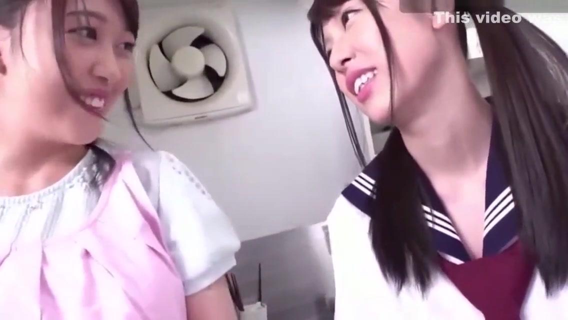 Hot Japanese Lesbian Wet Kissing - 2