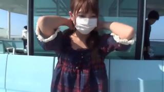 Cosplay Asian shows pussy public Spy