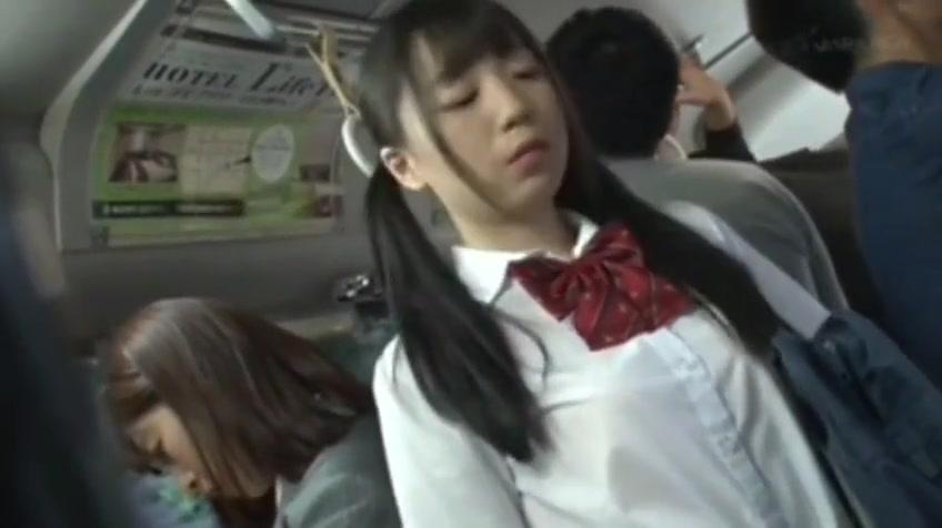 Asian Schoolgirl Seduces Teacher on Public Bus - 2