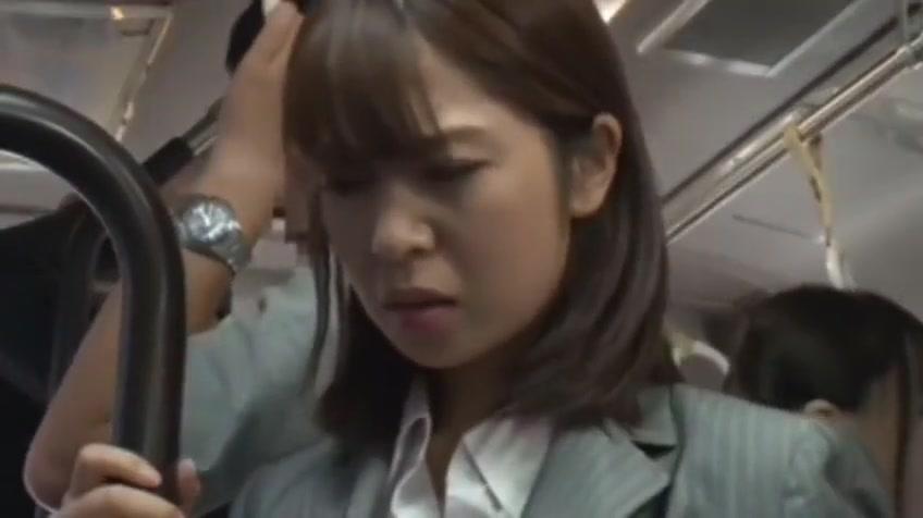 Asian Schoolgirl Seduces Teacher on Public Bus - 1