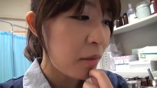 Sexy Japanese girl in a bank gets hectic - 1