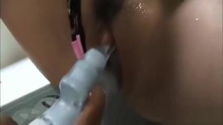 Juggs Sweet Japanese babe Ruri Kouda titty fucking a vibrator FindTubes