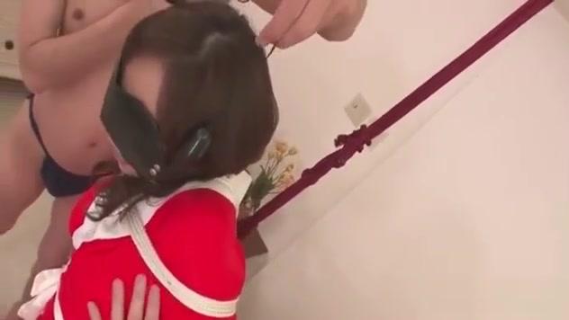 Two guys have innocent Miyama Ranko bound and blindfolded for - 2
