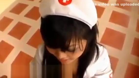 Pounding  Sexy Asian Nurse play with me Blow Job - 1