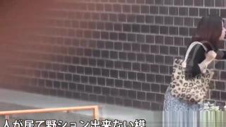 ElephantTube Hot japanese pisser pees outdoors Brazzers