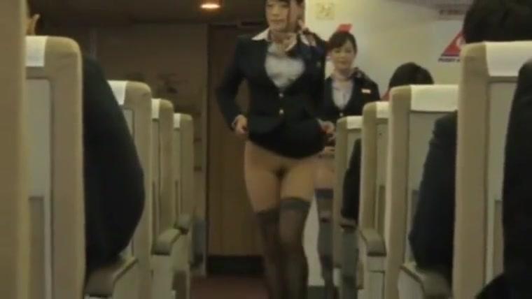 Exotic sex video costumes/apparel: stewardess try to watch for , take a look - 1