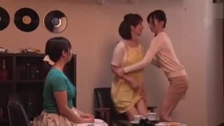 Ethnic The Japanese girl was fucked in the restaurant by many client7252 Gay Fuck