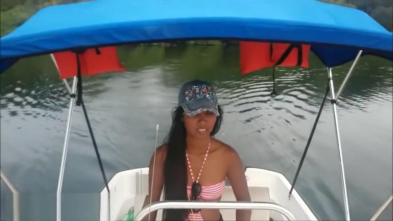 Gostosa  Driving my boat in Bocas Del Toro then Deepthroat Throatpie ThisVidScat - 2