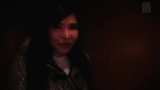 SexLikeReal Heavenly breasty oriental Anri Okita in blowjob video in public Groupfuck