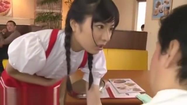 Japanese recorded maid has to fuck a client - 1